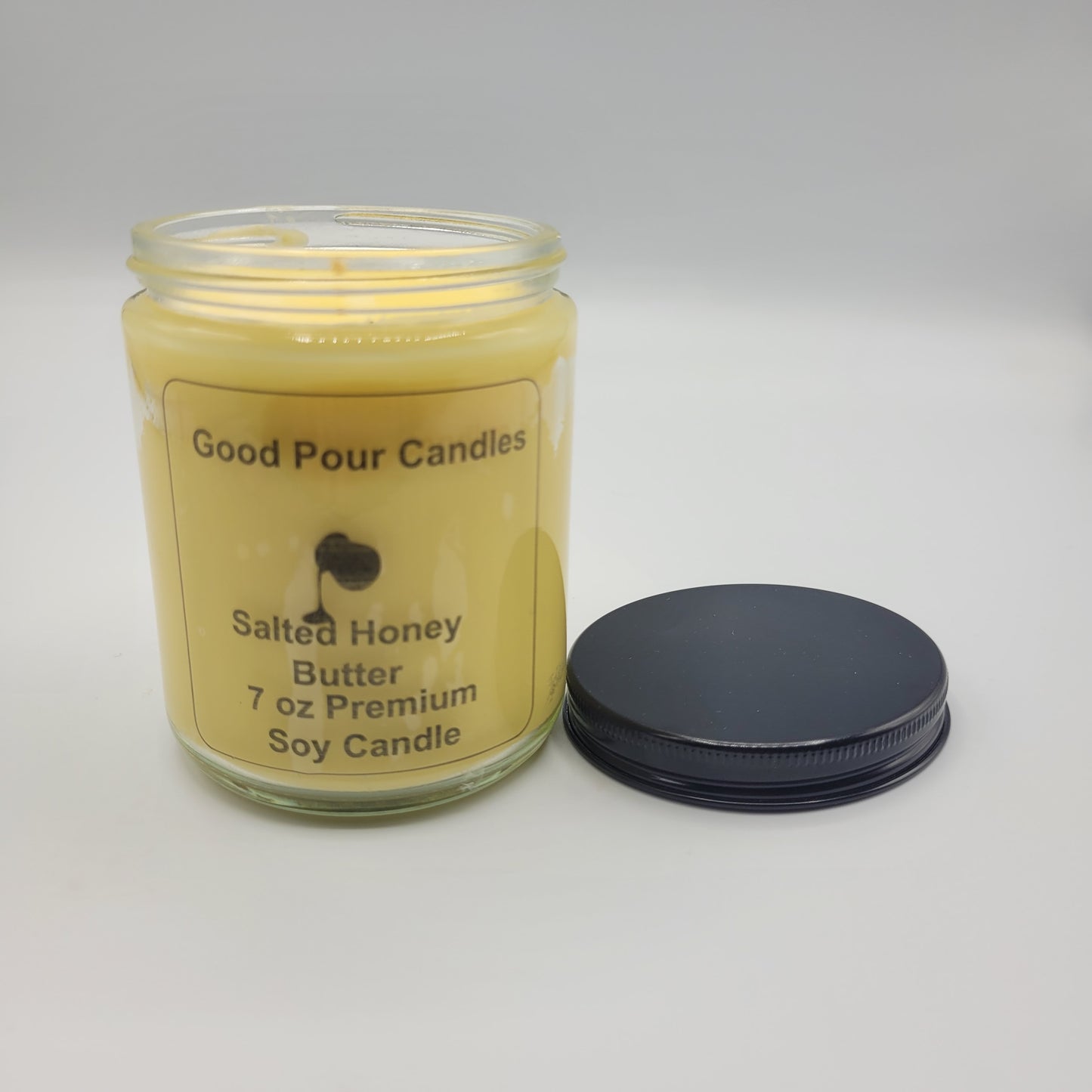 Salted Honey Butter 7 oz Hand-Poured Soy Candle