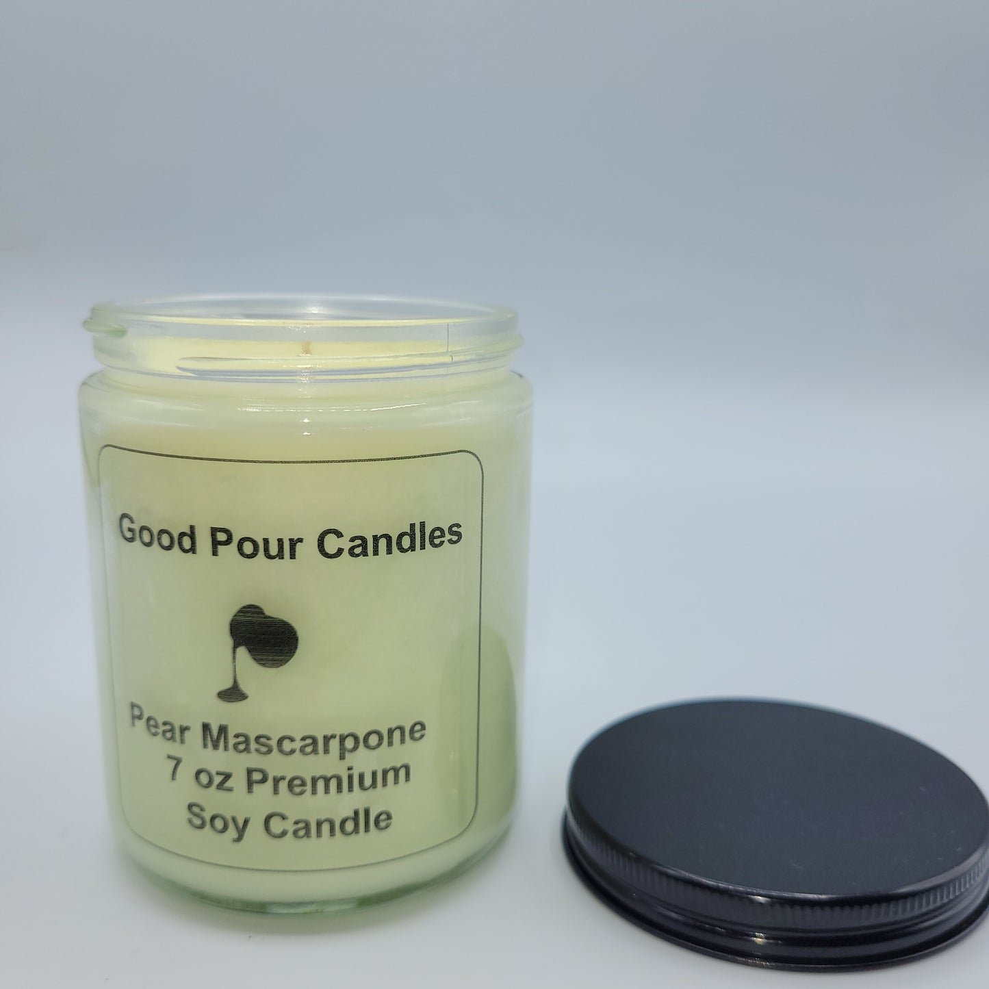 Pear Mascarpone 7 oz Hand-Poured Soy Candle