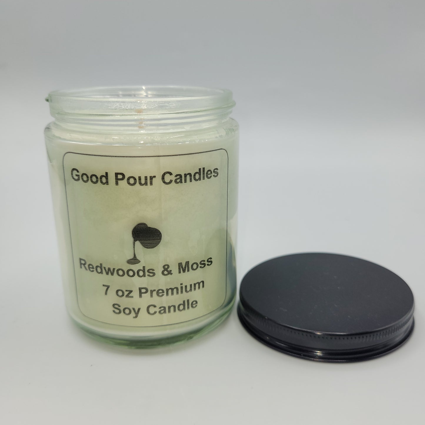 Redwoods and Moss 7 oz Hand-Poured Soy Candle