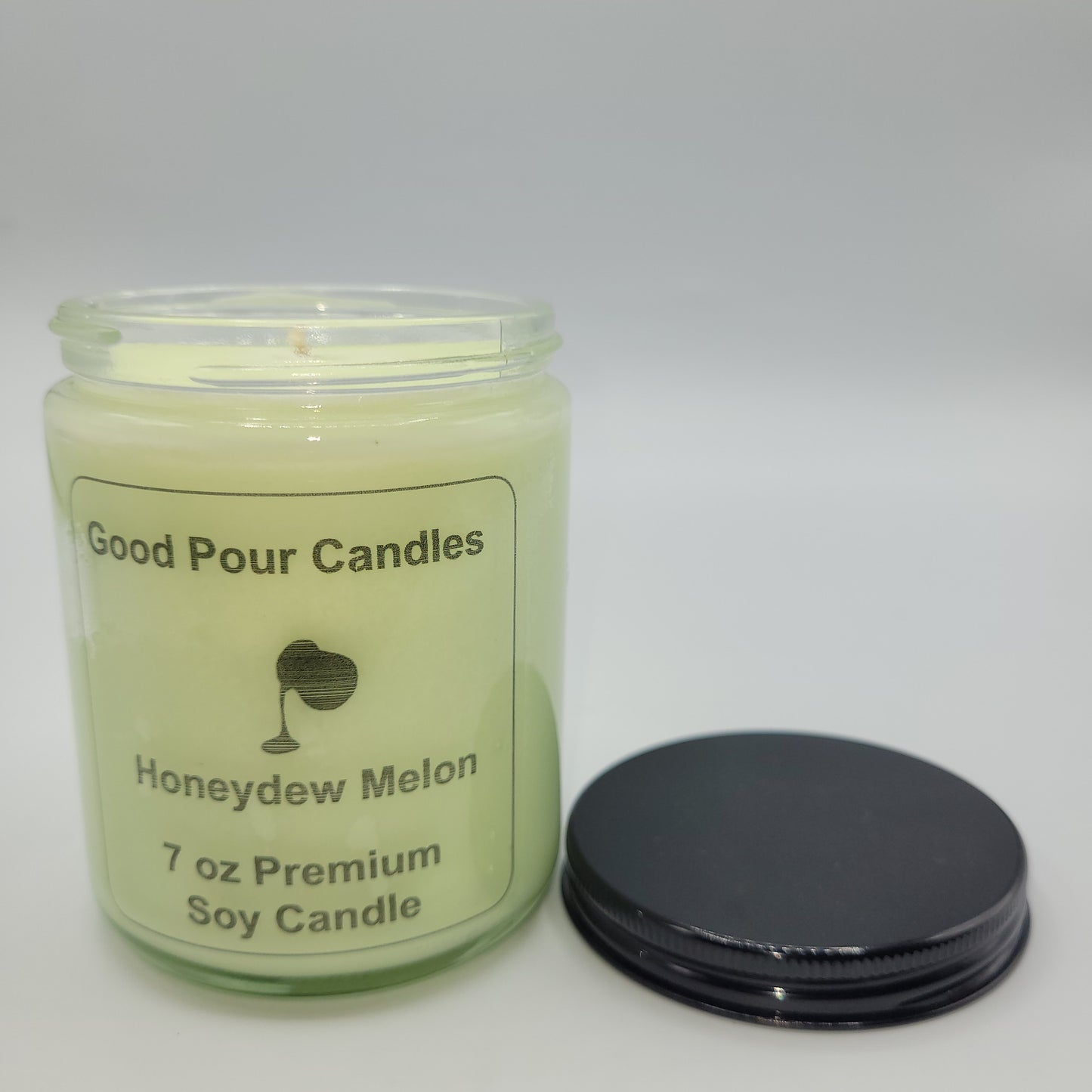 Honeydew Melon 7 oz Hand-Poured Soy Candle