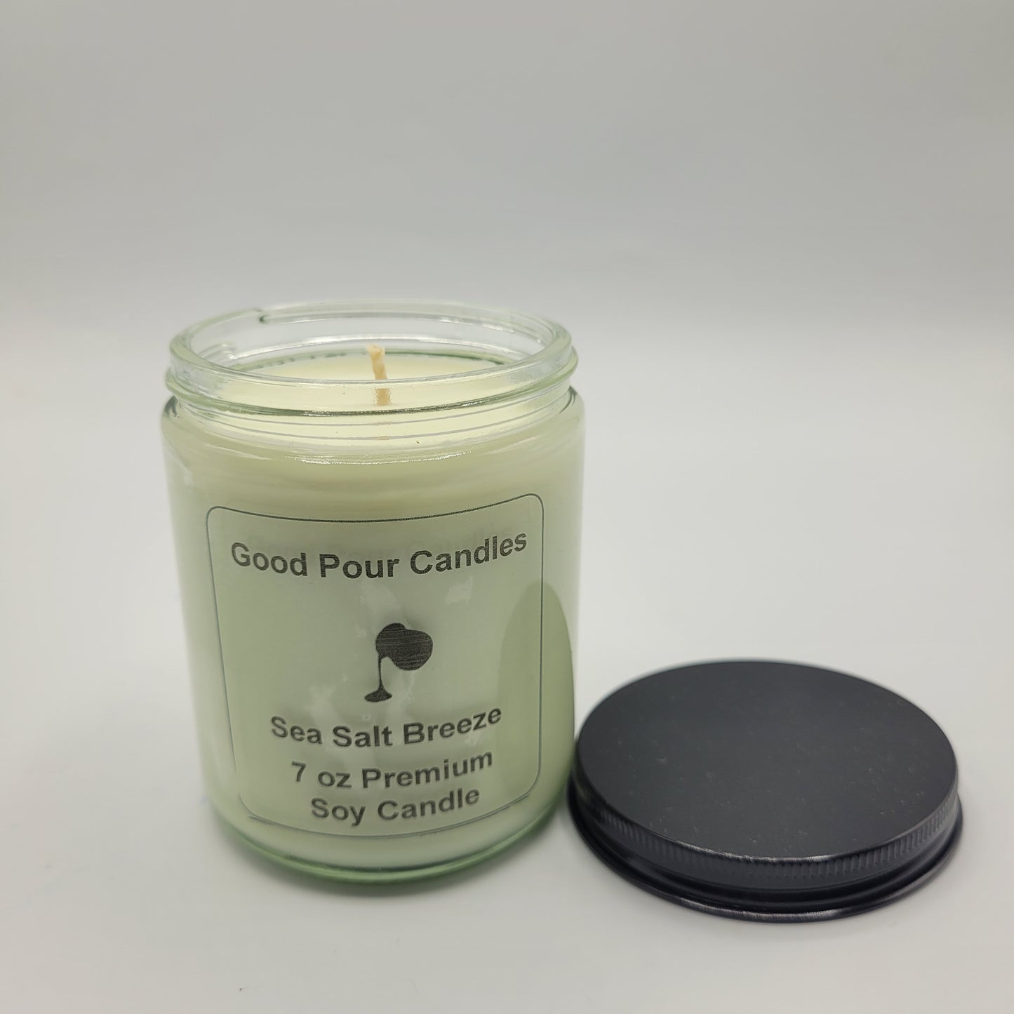 Sea Salt Breeze 7 oz Hand-Poured Soy Candle