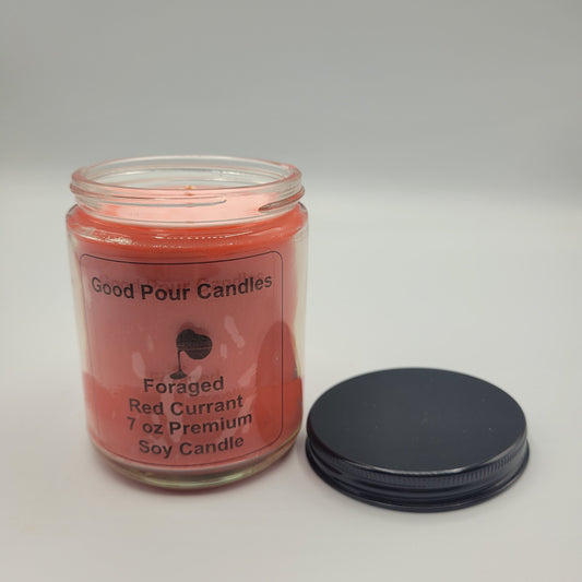 Foraged Red Currant 7 oz Hand-Poured Soy Candle