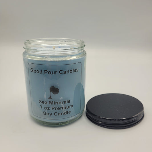 Sea Minerals 7 oz Hand-Poured Soy Candle