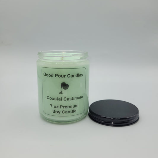Coastal Cashmere 7 oz Hand-Poured Soy Candle