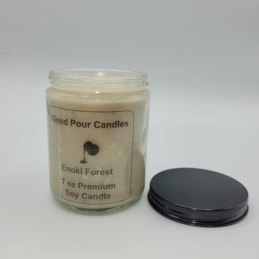 Enoki Forrest 7 oz Hand-Poured Soy Candle
