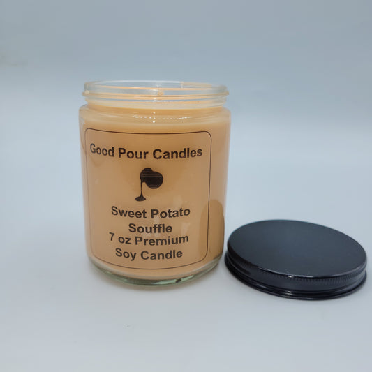 Sweet Potato Soufflé 7 oz Hand-Poured Soy Candle