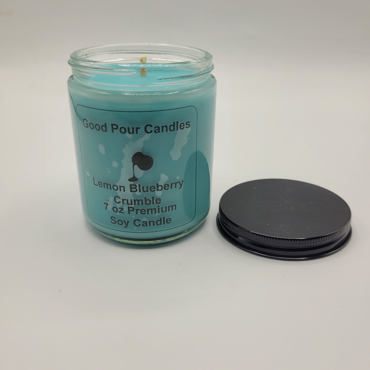 Lemon Blueberry Crumble 7 oz Hand-Poured Soy Candle