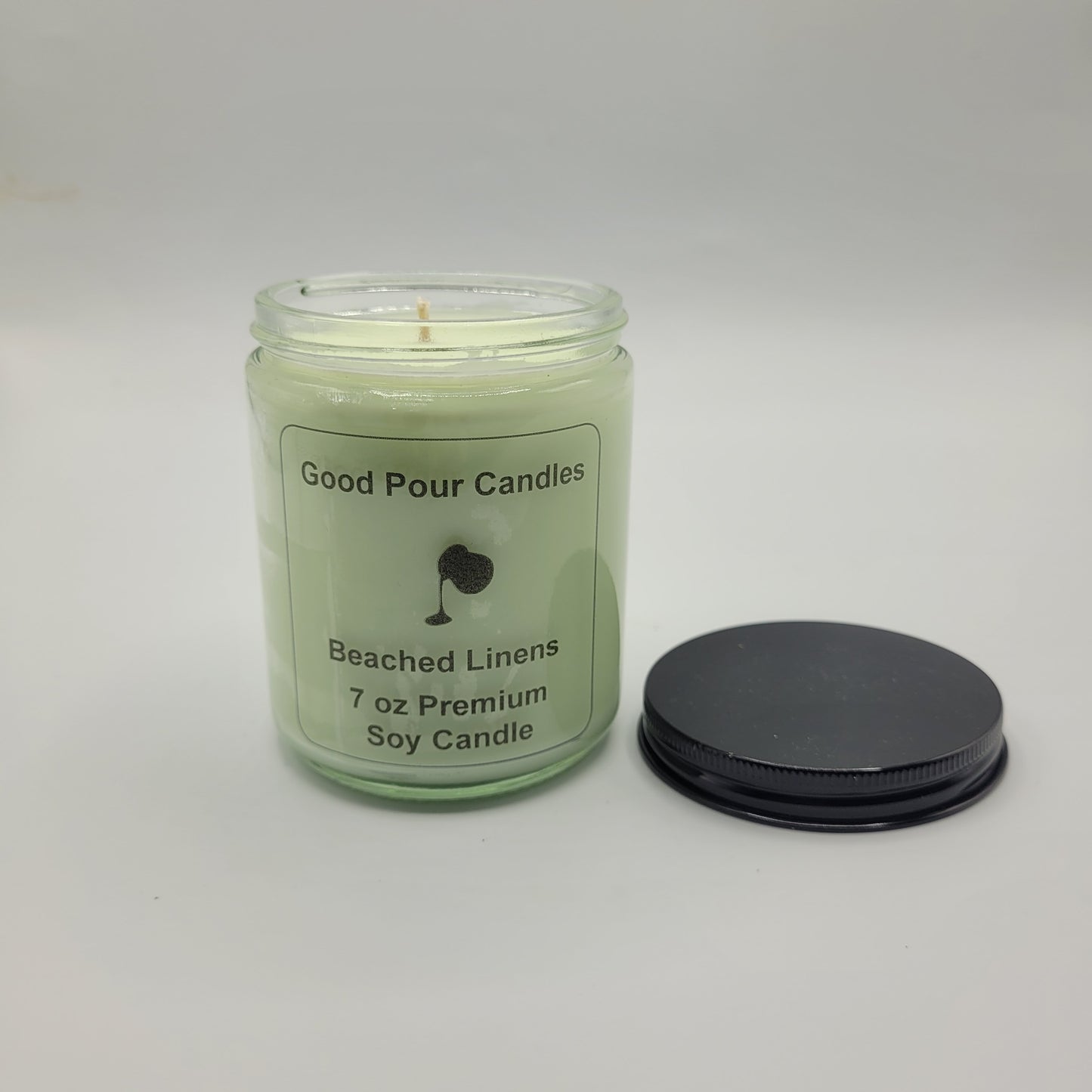 Beached Linens 7 oz Hand-Poured Soy Candle