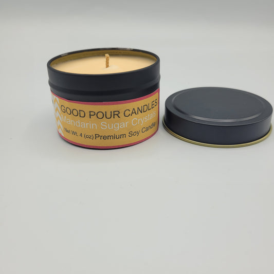 Mandarin Sugar Crystal Travel Tin